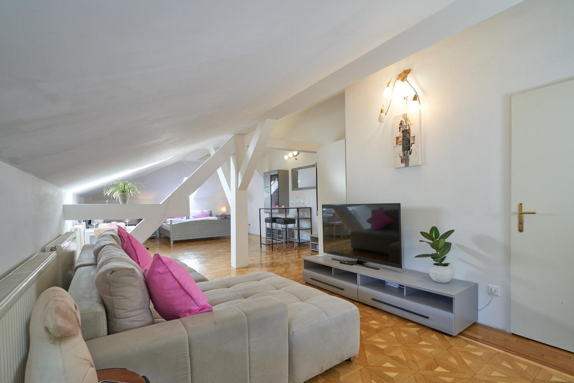 Big Apartment In Guesthouse Baden Exterior foto